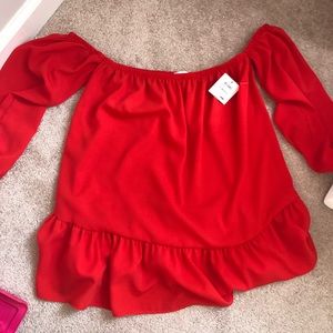NWT BP Off Shoulder/Cold shoulder top